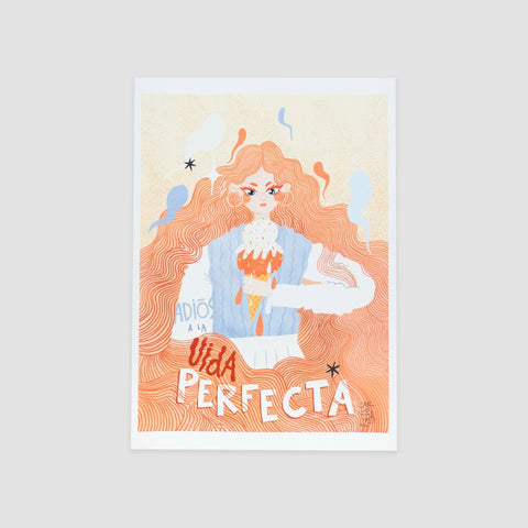 Carlos Sadness, Lámina 'Adiós a la vida perfecta'