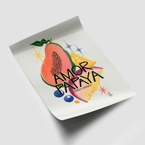Carlos Sadness, Lámina Amor Papaya