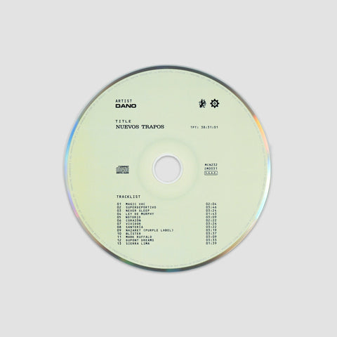 Dano, Nuevos Trapos (Edición en CD)