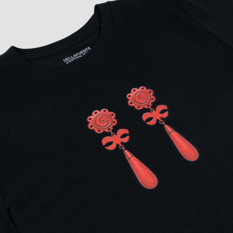 Dellafuente, Camiseta Azulejos de Corales Negra