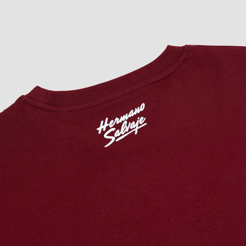 Hermano Salvaje, Camiseta Hermano Salvaje Burgundy
