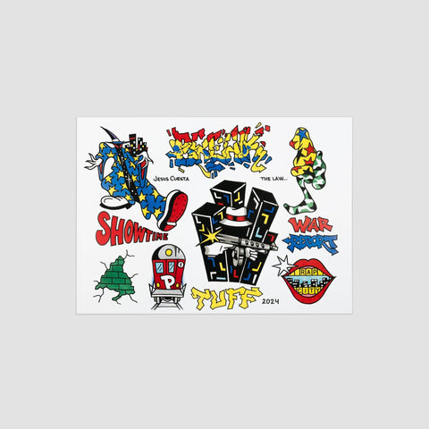 Jesús Cuesta, Láminas Flash (A3)