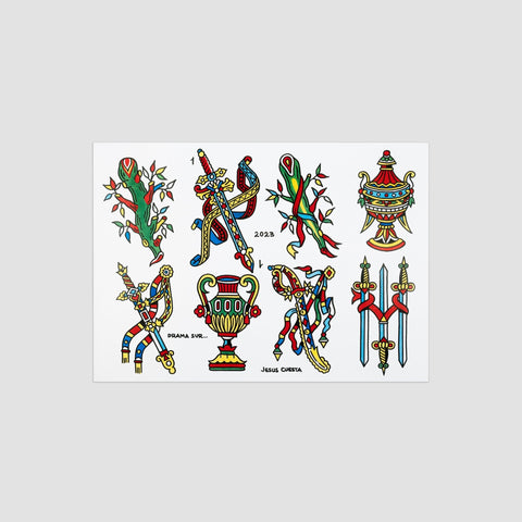 Jesús Cuesta, Láminas Flash (A3)