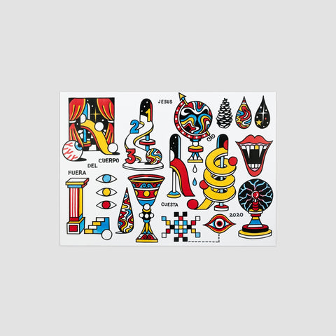 Jesús Cuesta, Láminas Flash (A3)