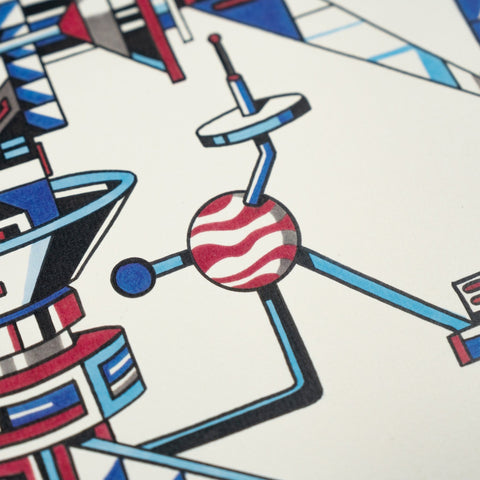 Jesús Cuesta, Print Satélite Nº1