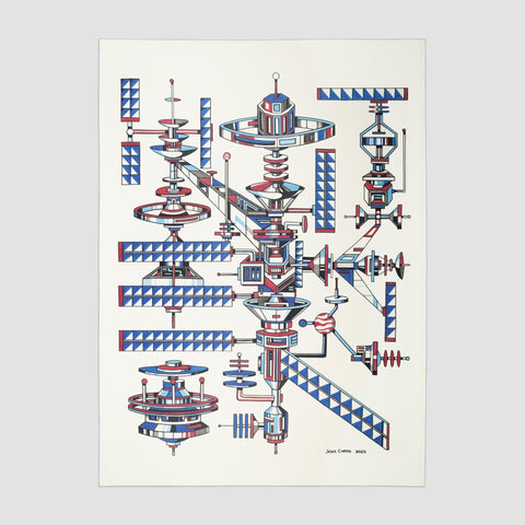 Jesús Cuesta, Print Satélite Nº1