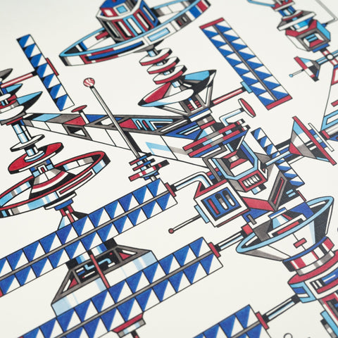 Jesús Cuesta, Print Satélite Nº1