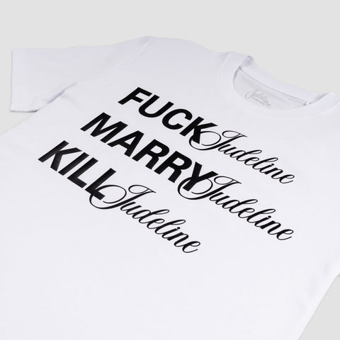 Judeline, Camiseta Standard Fuck, Marry & Kill