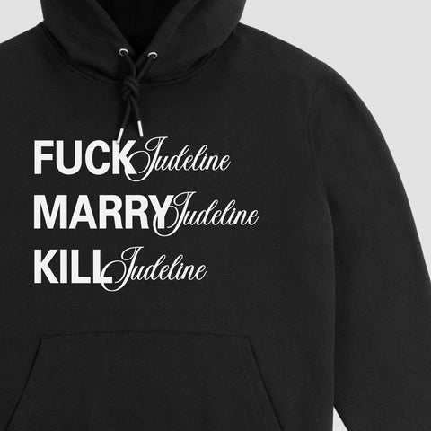 Judeline, Sudadera Fuck, Marry & Kill