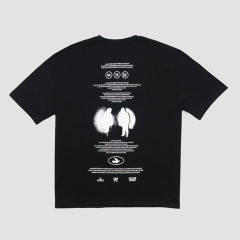 La Plazuela, Camiseta Manga Corta Negra LUGAR Nº0 (D.L.Y)