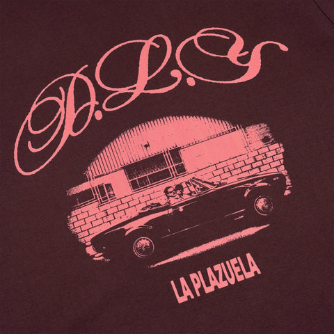 La Plazuela, Camiseta Manga Larga Burgundy LUGAR Nº0 (D.L.Y)