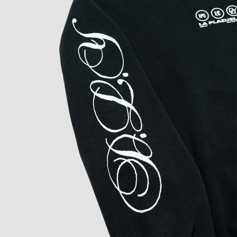 La Plazuela, Sudadera Negra LUGAR Nº0 (D.L.Y)