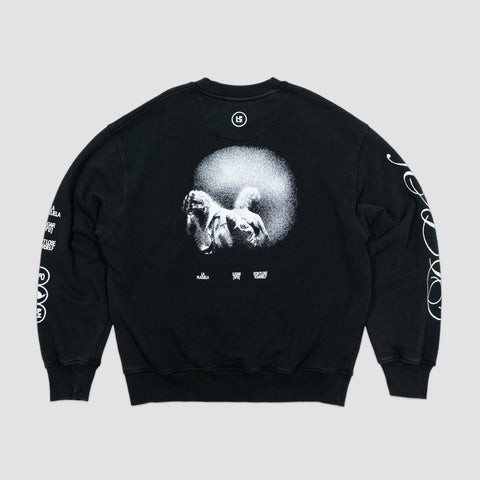 La Plazuela, Sudadera Negra LUGAR Nº0 (D.L.Y)