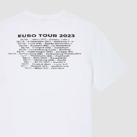 MDLR, Camiseta EURO TOUR 2023 - White