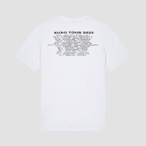MDLR, Camiseta EURO TOUR 2023 - White