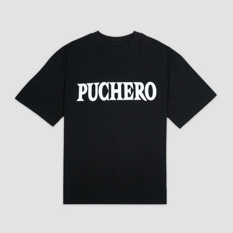 Pepe:Vizio, Camiseta oversize "PUCHERO" - Negra