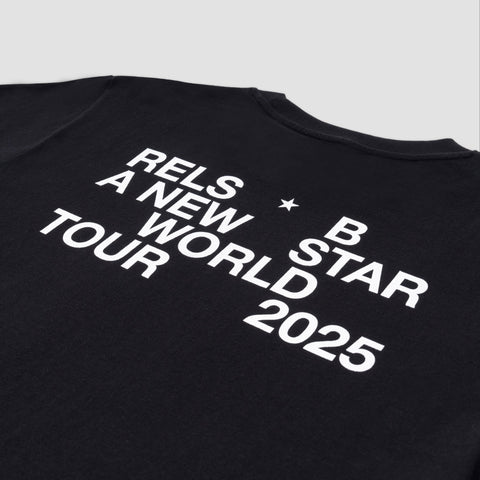 Rels B, A NEW STAR EU / T - SHIRT / BLACK