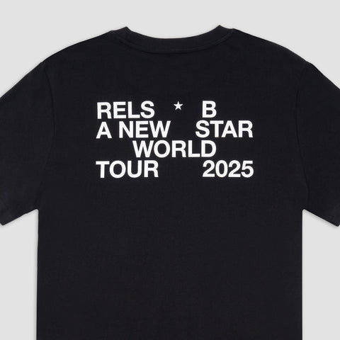 Rels B, A NEW STAR EU / T - SHIRT / BLACK