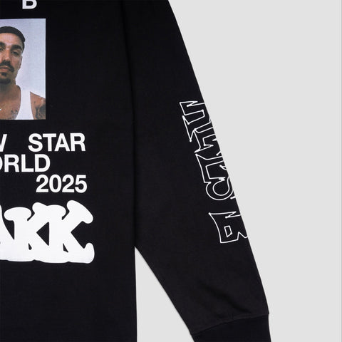 Rels B, A NEW STAR FULL / LONG SLEEVE / BLACK