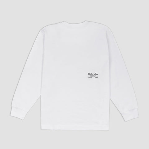 Rels B, A NEW STAR TAG / LONG SLEEVE / WHITE