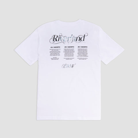 Riverland Fest, Pack Chrome Blanco - Camiseta + Gorra