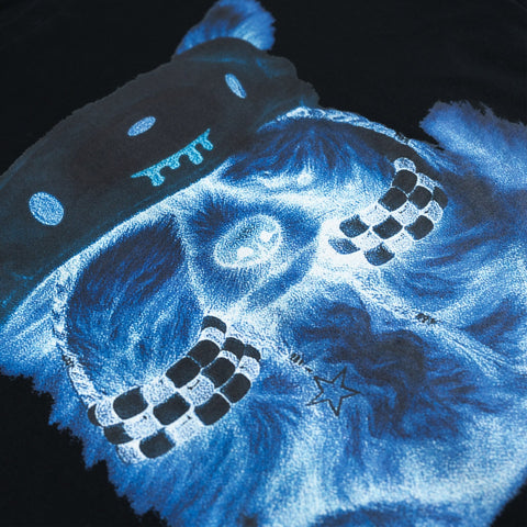 Rojuu, Camiseta Manga Corta Negra | Inu Llorica