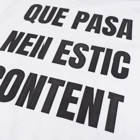 Alizzz, Camiseta "Que Pasa Nen I" White