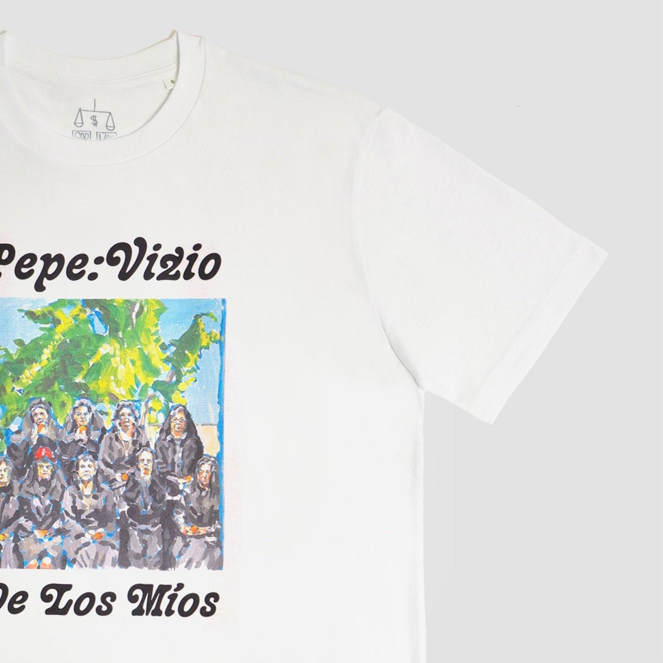 Pepe:Vizio, Camiseta De Los Míos - Off white